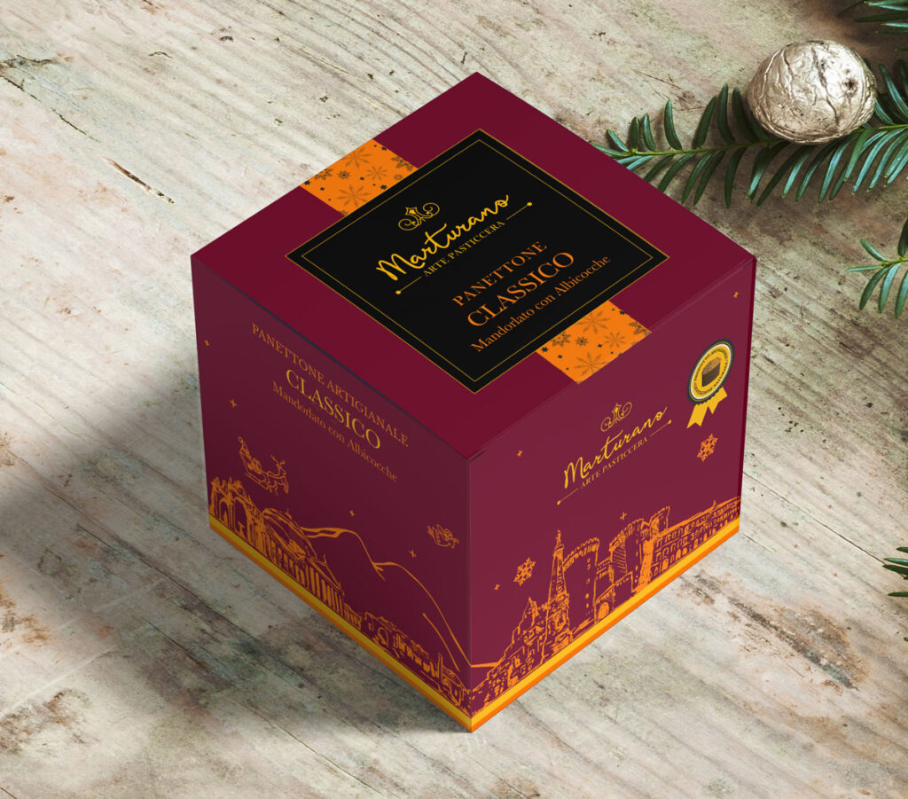 scatola panettone classico marturano