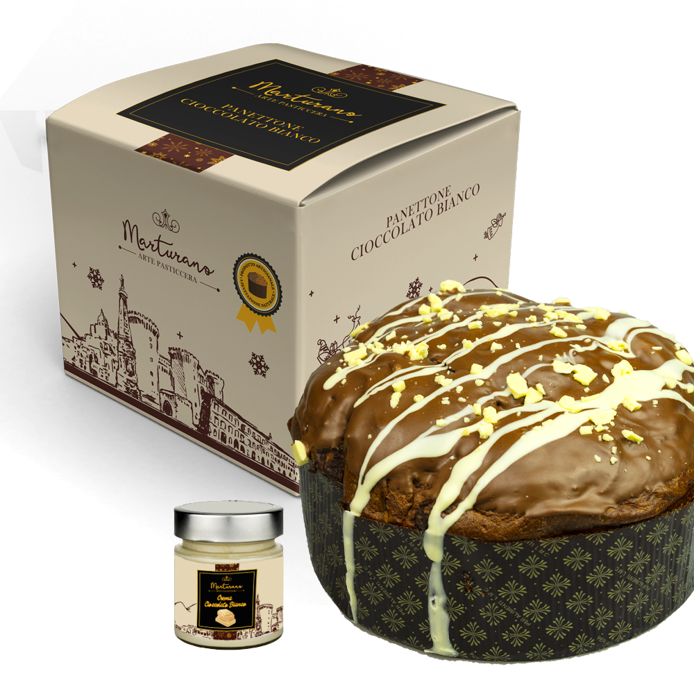 panettone Cioccolato bianco marturano natale